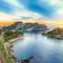 Win a trip to Taormina, Sicily. The breathtaking beauty of Taormina's coastline